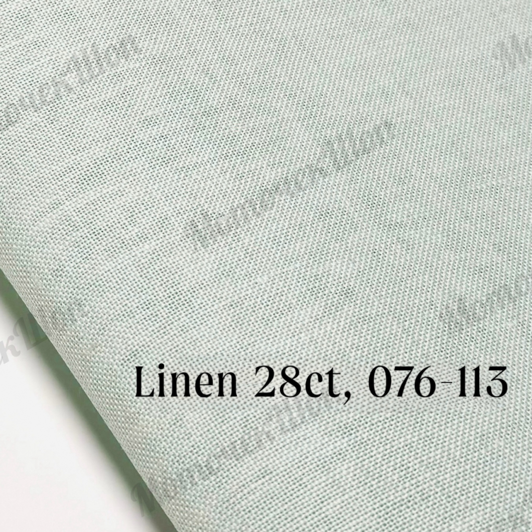 Равномерка Linen 28ct, 076/113 Star Sapphire