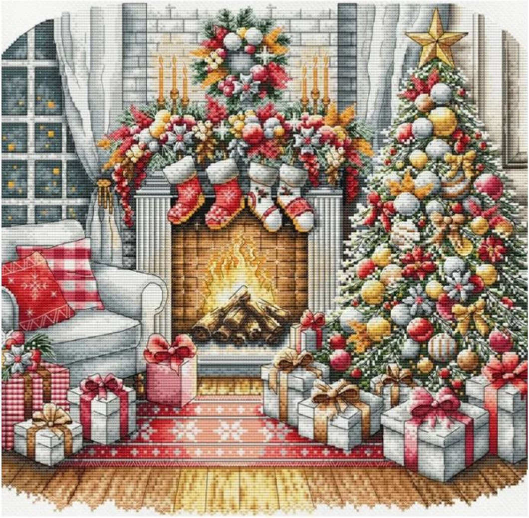 AVA (Punto y ARTE) P021 Christmas Eve (Рождественский сочельник)